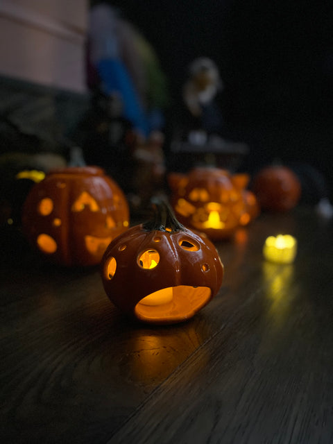 Candle Holder Pumpkin_853